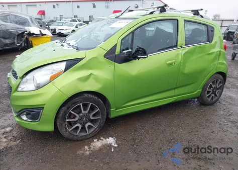 2014 Chevrolet Spark 2Lt Manual z USA, uszkodzony, nr VIN KL8CE6S99EC584202